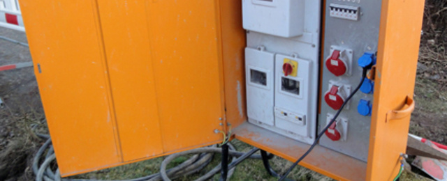 Baustrom bei Elektromeister Laganowski GmbH in Dresden